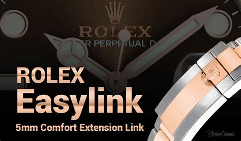 rolex easylink clasp|rolex easylink comfort extension link.